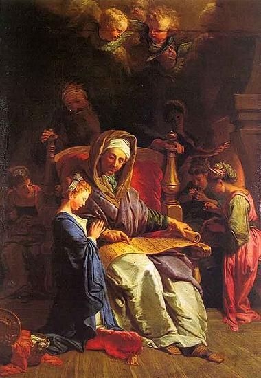 Jean-Baptiste Jouvenet The Education of the Virgin